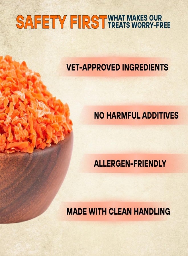 سايج سكوير رقائق الجزر المجففة من سيج سكوير، مثالية لحيوانات السكر الطائرة - وجبات خفيفة طبيعية وصحية ولذيذة | غنية بالألياف والفيتامينات | خالية من المواد الحافظة الاصطناعية | قليلة الدسم وسهلة الهضم | مثالية للتدريب والمضغ | 75 غرام - Image 5